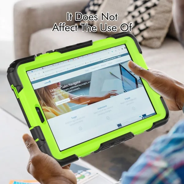 SOLID 360 Obal pre Lenovo Tab M8 4. generácia (4th gen) zelený