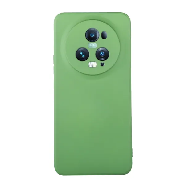 ENKAY RUBBER Ochranný kryt pre Honor Magic5 Pro 5G svetlozelený