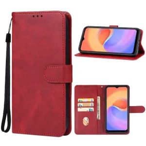 SMOOTH Peňaženkové puzdro pre ZTE Blade A52 Lite červené