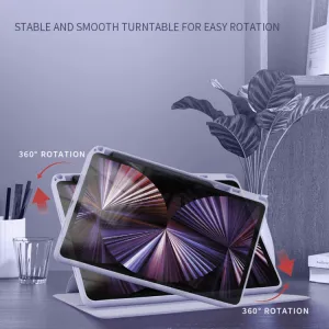 CRYSTAL FLEXI Zaklápacie puzdro pre Honor Pad 8 fialové