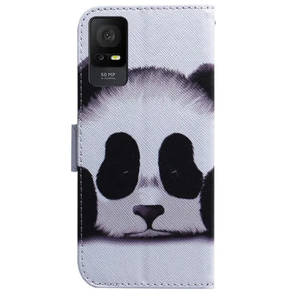 ART Peňaženkový kryt pre TCL 408 PANDA