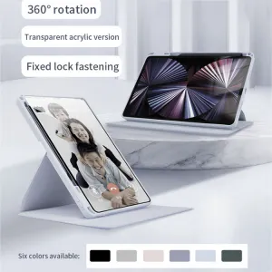 CRYSTAL FLEXI Zaklápacie puzdro pre Honor Pad 8 fialové