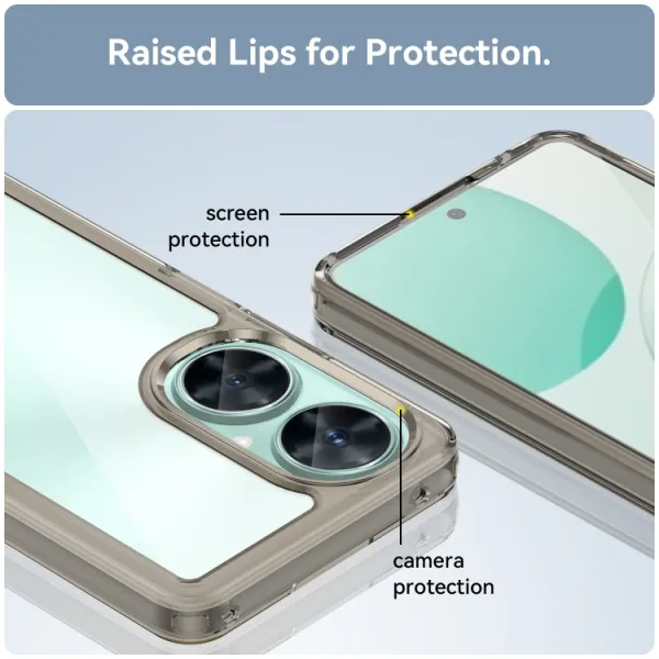 CRYSTAL Ochranný kryt pre Huawei Nova 11i šedý