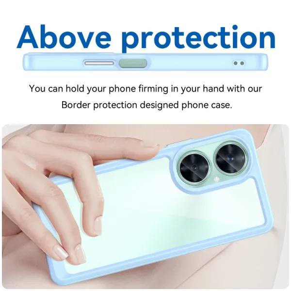 CRYSTAL Ochranný kryt pre Huawei Nova 11i modrý