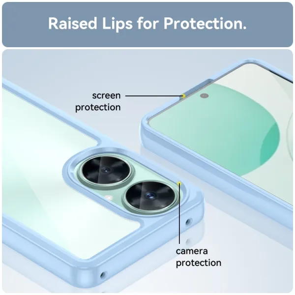 CRYSTAL Ochranný kryt pre Huawei Nova 11i modrý