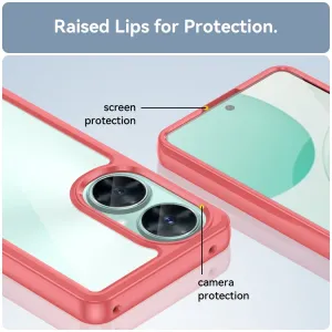 CRYSTAL Ochranný kryt pre Huawei Nova 11i červený