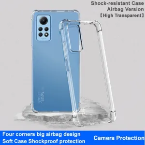 IMAK Ochranný silikónový kryt  Xiaomi Redmi Note 12 Pro priehľadný
