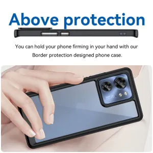CRYSTAL Ochranný kryt pre Motorola Edge 40 čierny