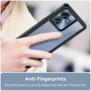 CRYSTAL Ochranný kryt pre Motorola Edge 40 čierny