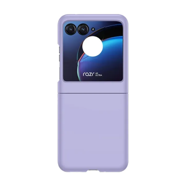 PLASTIC Ochranný plastový kryt Motorola Razr 40 Ultra fialový