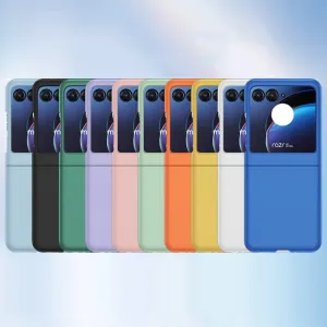 PLASTIC Ochranný plastový kryt Motorola Razr 40 Ultra biely