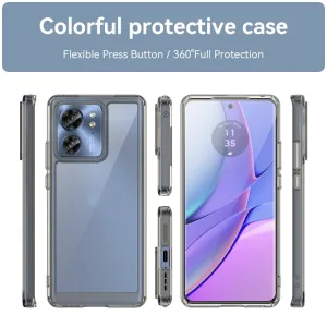 CRYSTAL Ochranný kryt pre Motorola Edge 40 šedý