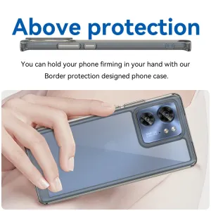 CRYSTAL Ochranný kryt pre Motorola Edge 40 šedý