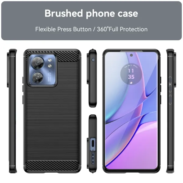 FLEXI TPU Kryt pre Motorola Edge 40 čierny