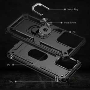 RING Obal s držiakom pre Xiaomi Redmi Note 12 čierny
