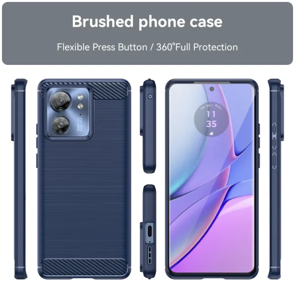 FLEXI TPU Kryt pre Motorola Edge 40 modrý
