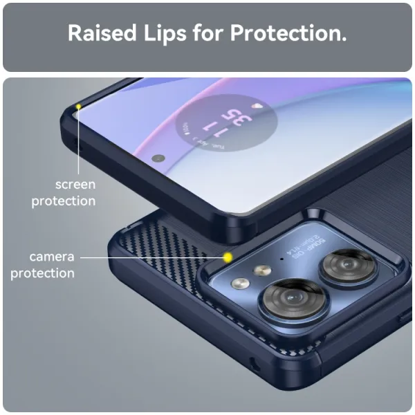 FLEXI TPU Kryt pre Motorola Edge 40 modrý