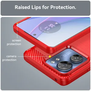 FLEXI TPU Kryt pre Motorola Edge 40 červený