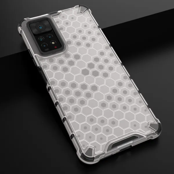 HONEYCOMB Ochranný kryt Xiaomi Redmi Note 12 Pro biely