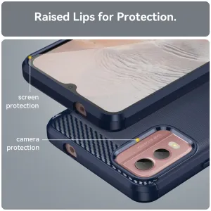 FLEXI TPU Kryt pre Nokia C32 modrý