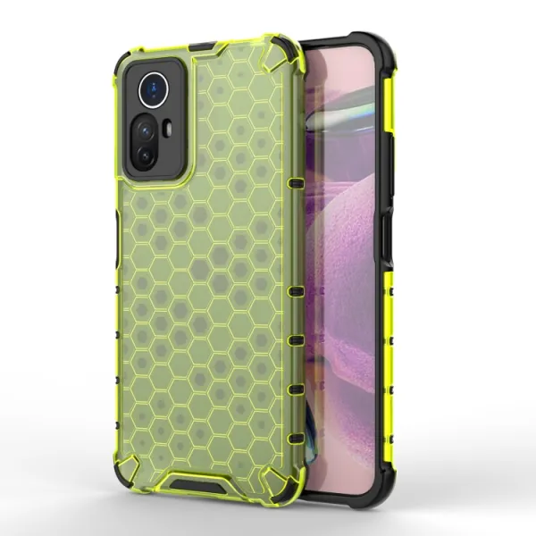 HONEYCOMB Ochranný kryt Xiaomi Redmi Note 12S zelený