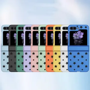 STARRY Plastový kryt pre Samsung Galaxy Z Flip5 5G modrý