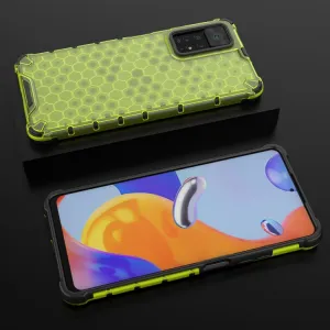 HONEYCOMB Ochranný kryt Xiaomi Redmi Note 12 Pro zelený