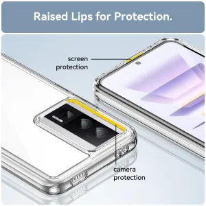 CRYSTAL Ochranný kryt pre Xiaomi Poco F5 Pro priehľadný