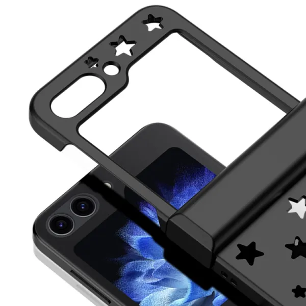 STARRY Plastový kryt pre Samsung Galaxy Z Flip5 5G modrý