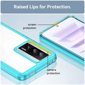 CRYSTAL Ochranný kryt pre Xiaomi Poco F5 Pro tmavomodrý