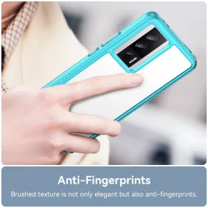 CRYSTAL Ochranný kryt pre Xiaomi Poco F5 Pro tmavomodrý