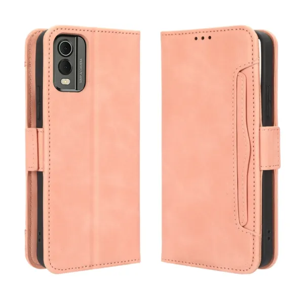 SLOT Peňaženkový obal pre Nokia C32 ružový