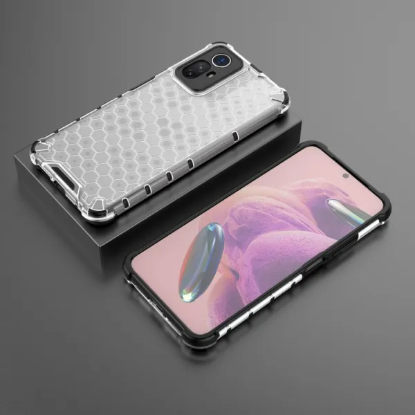 HONEYCOMB Ochranný kryt Xiaomi Redmi Note 12S biely