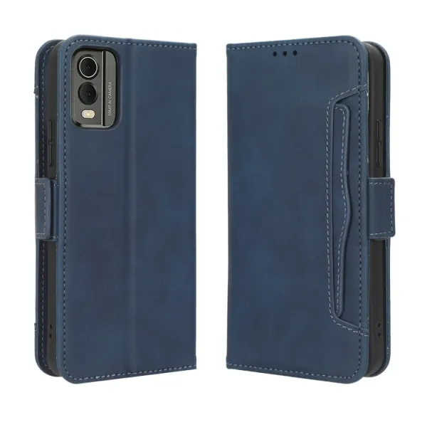 SLOT Peňaženkový obal pre Nokia C32 modrý