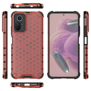 HONEYCOMB Ochranný kryt Xiaomi Redmi Note 12S červený