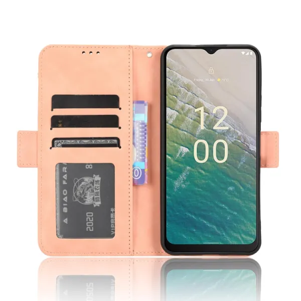 SLOT Peňaženkový obal pre Nokia C32 ružový