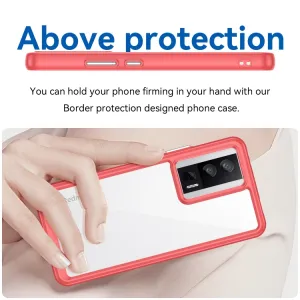 CRYSTAL Ochranný kryt pre Xiaomi Poco F5 Pro červený
