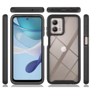 DUAL Obojstranný kryt s fóliou Motorola Moto G13 / G23 čierny