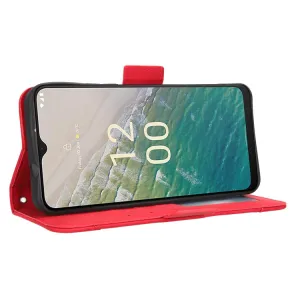 SLOT Peňaženkový obal pre Nokia C32 červený