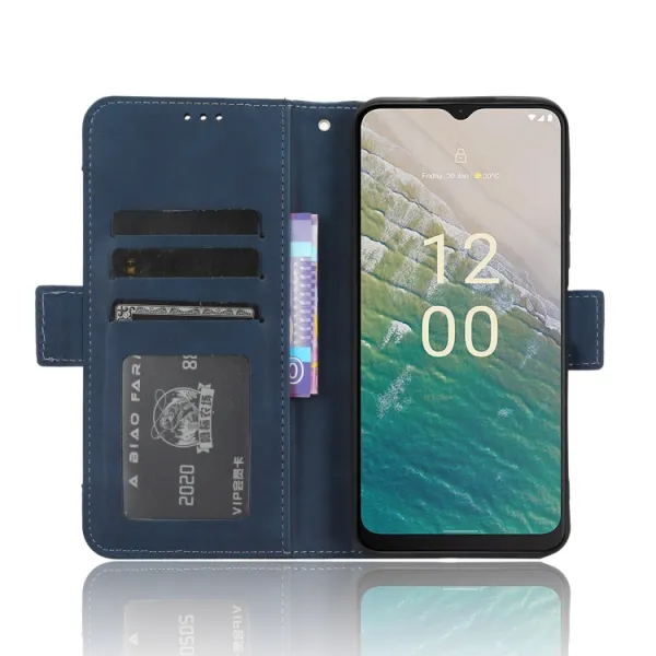 SLOT Peňaženkový obal pre Nokia C32 modrý