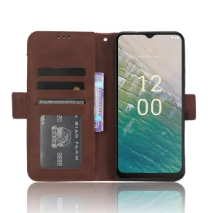 SLOT Peňaženkový obal pre Nokia C32 hnedý