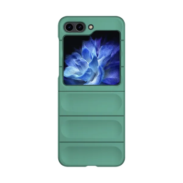 STEPS Ochranný kryt Samsung Galaxy Z Flip5 5G tmavozelený