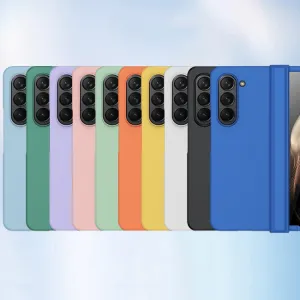 PC Plastový kryt pre Samsung Galaxy Z Fold5 5G biely