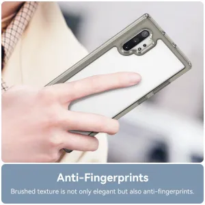 CRYSTAL Ochranný kryt pre Samsung Galaxy Note10+ šedý