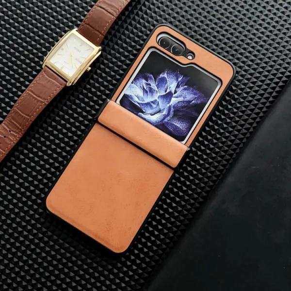 SKIN Ochranný kryt  Samsung Galaxy Z Flip5 5G hnedý
