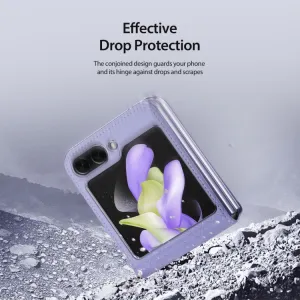 DUX BRIL Puzdro pre Samsung Galaxy Z Flip5 5G fialové