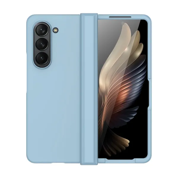 PC Plastový kryt pre Samsung Galaxy Z Fold5 5G svetlomodrý