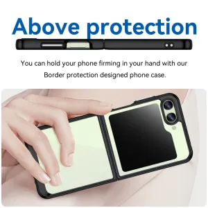 CRYSTAL Ochranný kryt pre Samsung Galaxy Flip5 5G čierny