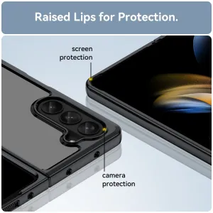 CRYSTAL Ochranný kryt pre Samsung Galaxy Fold5 5G čierny