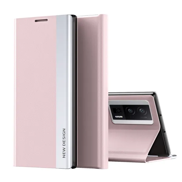 SLEEP CASE Zaklápací kryt Xiaomi Poco F5 Pro ružový